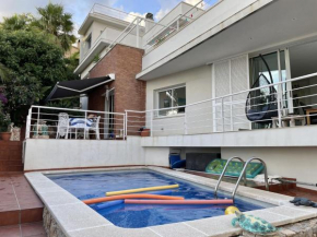 Entire villa with pool sea and mountain views